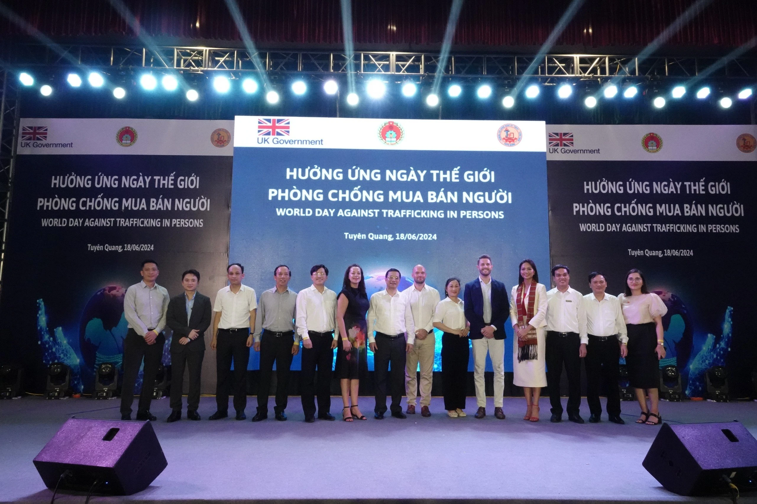 Thumbnail Trường Cao đẳng nghề Kỹ thuật - Công nghệ Tuyên Quang phối hợp tổ chức Sự kiện hưởng ứng ngày thế giới phòng, chống buôn bán người