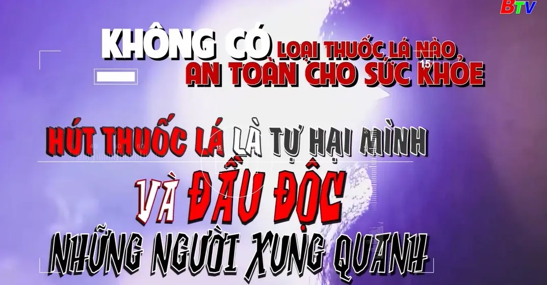 Thumbnail Hưởng ứng ngày thế giới không thuốc lá (31/5/2025 ) và tuần lễ Quốc gia không thuốc lá (25/5 – 31/5/2025)