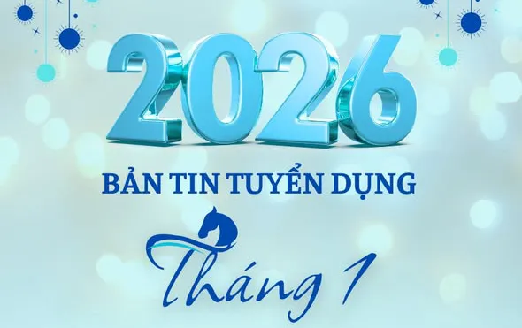 Thumbnail Thông tin tuyển dụng tháng 01/2026