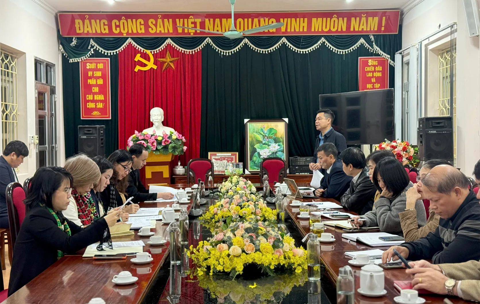 Thumbnail Đoàn công tác Hiệp hội đa văn hóa Hàn Quốc thăm và làm việc tại trường Cao đẳng Tuyên Quang