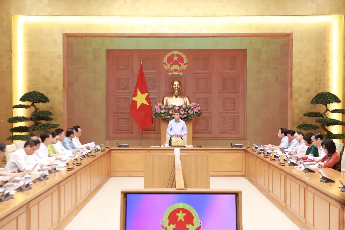 Thumbnail Thủ tướng Lê Minh Hưng làm việc với Bộ Giáo dục và Đào tạo