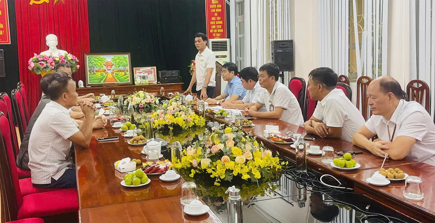 Thumbnail Trường Cao đẳng Tuyên Quang đón tiếp đoàn Cán bộ nguyên là Lãnh đạo các trường Cao đẳng, Trung cấp trên địa bàn tỉnh Tuyên Quang