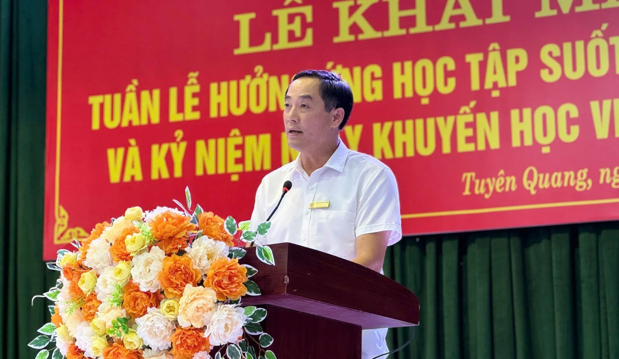 Thumbnail Trường Cao đẳng Tuyên Quang tổ chức Lễ khai mạc Tuần lễ hưởng ứng học tập suốt đời năm 2026 và Kỷ niệm Ngày Khuyến học Việt Nam 2/10