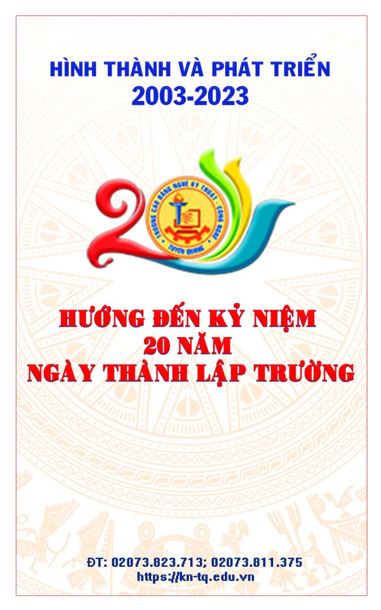 Kế hoạch tổ chức 20 năm thành lập trường Cao đẳng nghề Kỹ thuật - Công nghệ Tuyên Quang